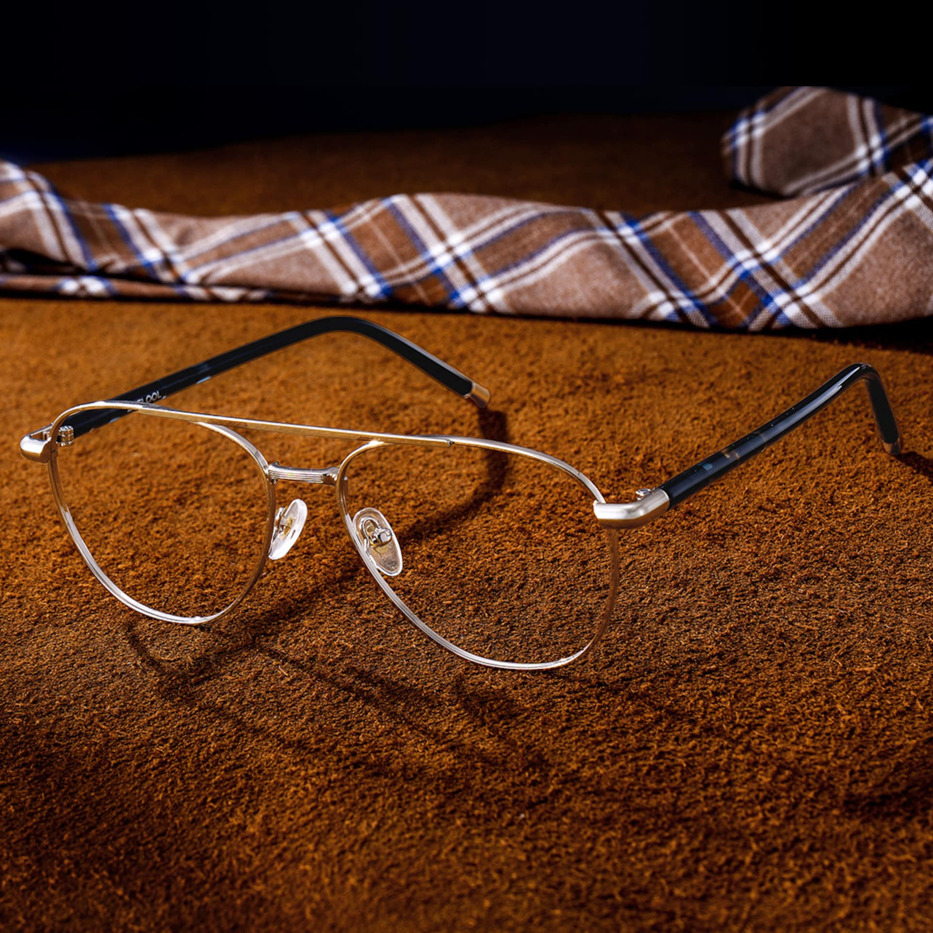 Calvin retro aviator Frame glasses Online | ZEELOOL1