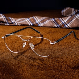 Calvin Aviator Gold Glasses1