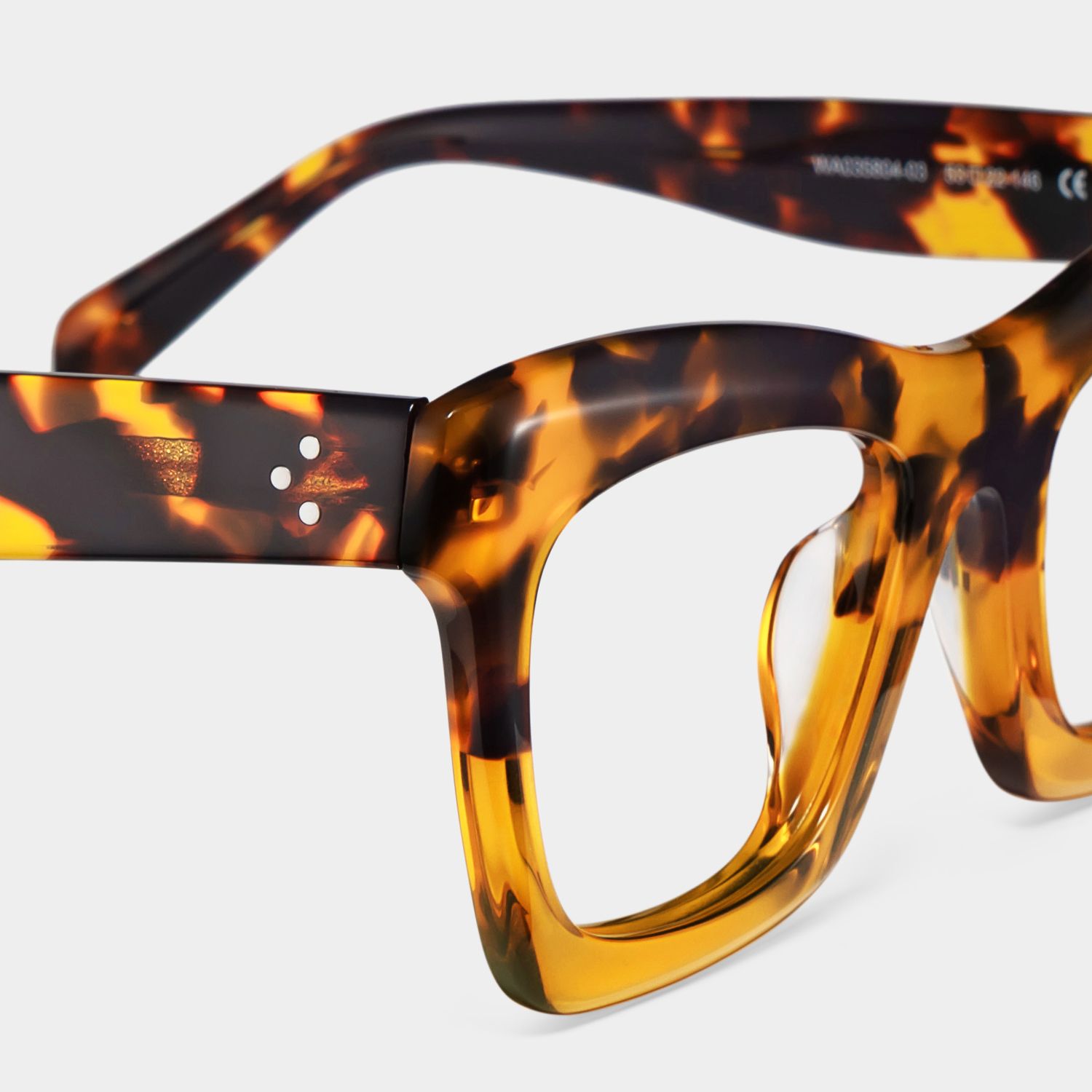 Benitez Square Tortoise Frame Glasses for Women | ZEELOOL