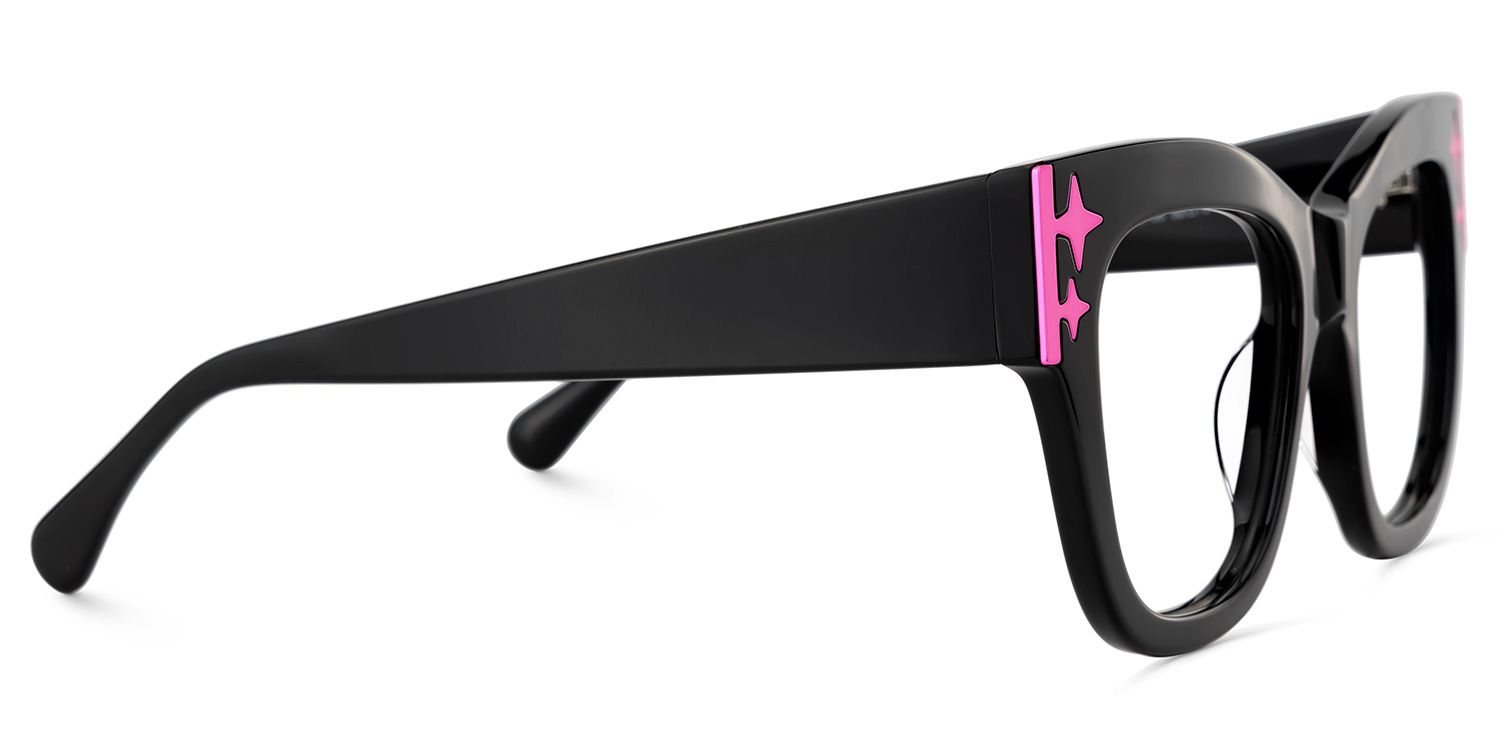 Designer Minfia Eyeglasses Black Frames Glasses5