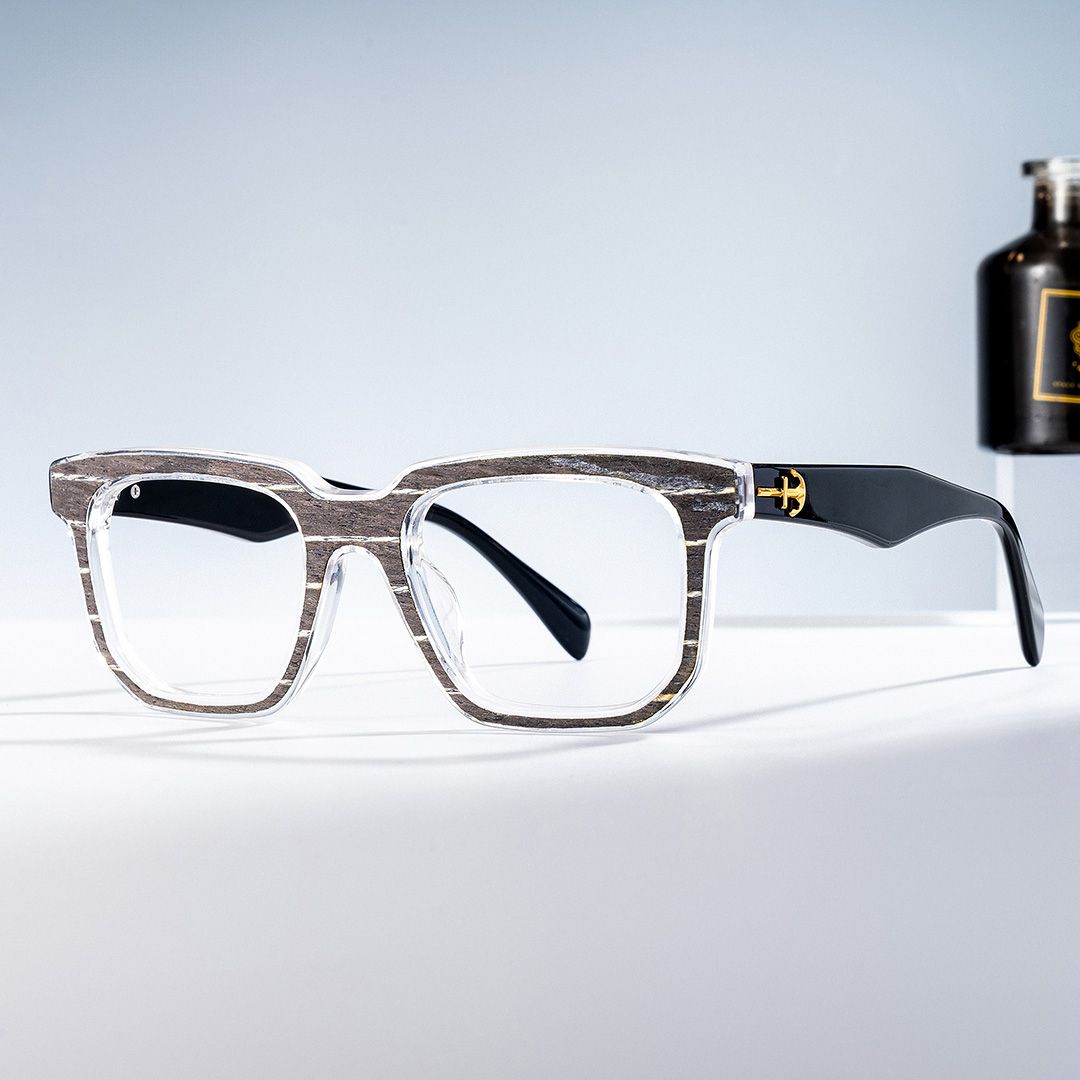 Matte Black Men's Eyeglasses0