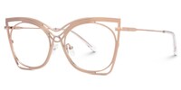 Ballou Butterfly Gold Glasses1