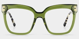 Minguela Square Green Glasses1
