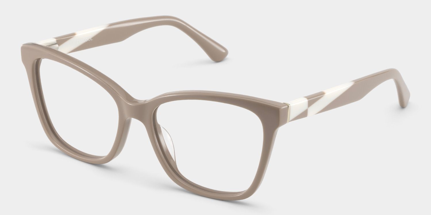 Butterfly Light Pink Eyeglasses- Shinana Acetate Frame Glasses3