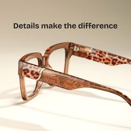 Caius Beige Square Glasses4
