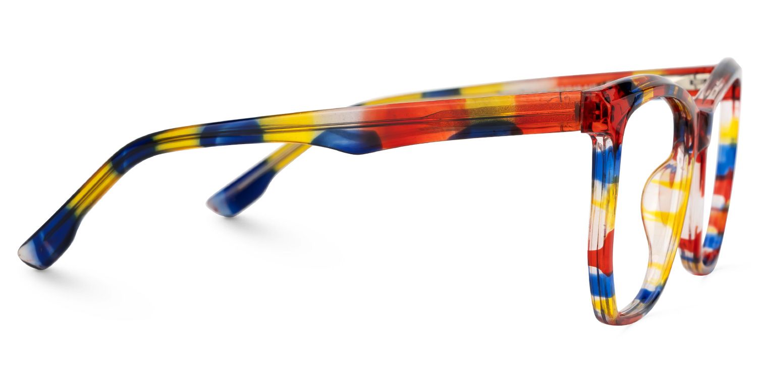Geometric Libby Multicolor Glasses deals -Zeelool Glasses2