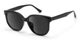 Mirage Black Geometric Sunglasses2