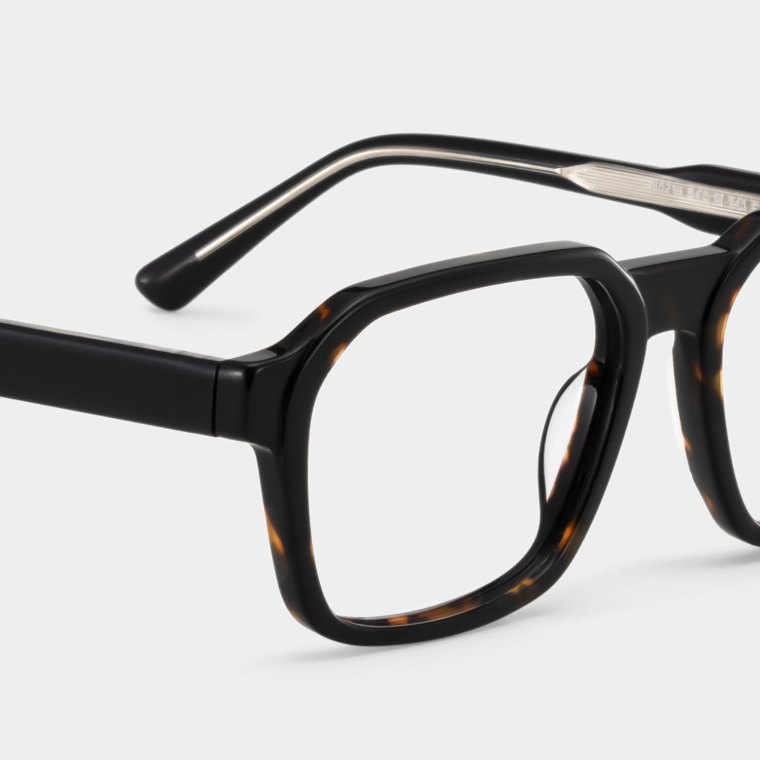 Arden Rectangle Tortoise Frame Eyeglasses for Man| ZEELOOL5