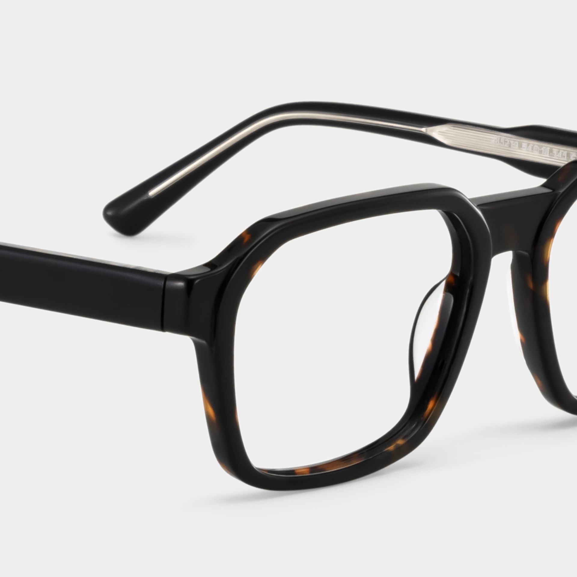 Arden Rectangle Tortoise Frame Eyeglasses for Man| ZEELOOL5