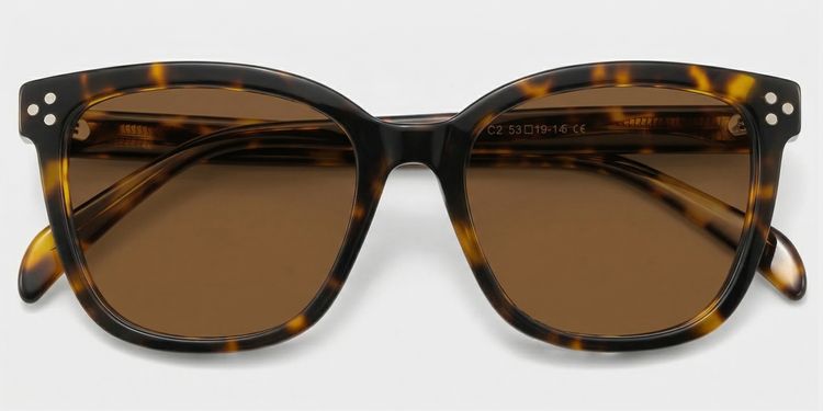 Scarlett Tortoise Square Sunglasses