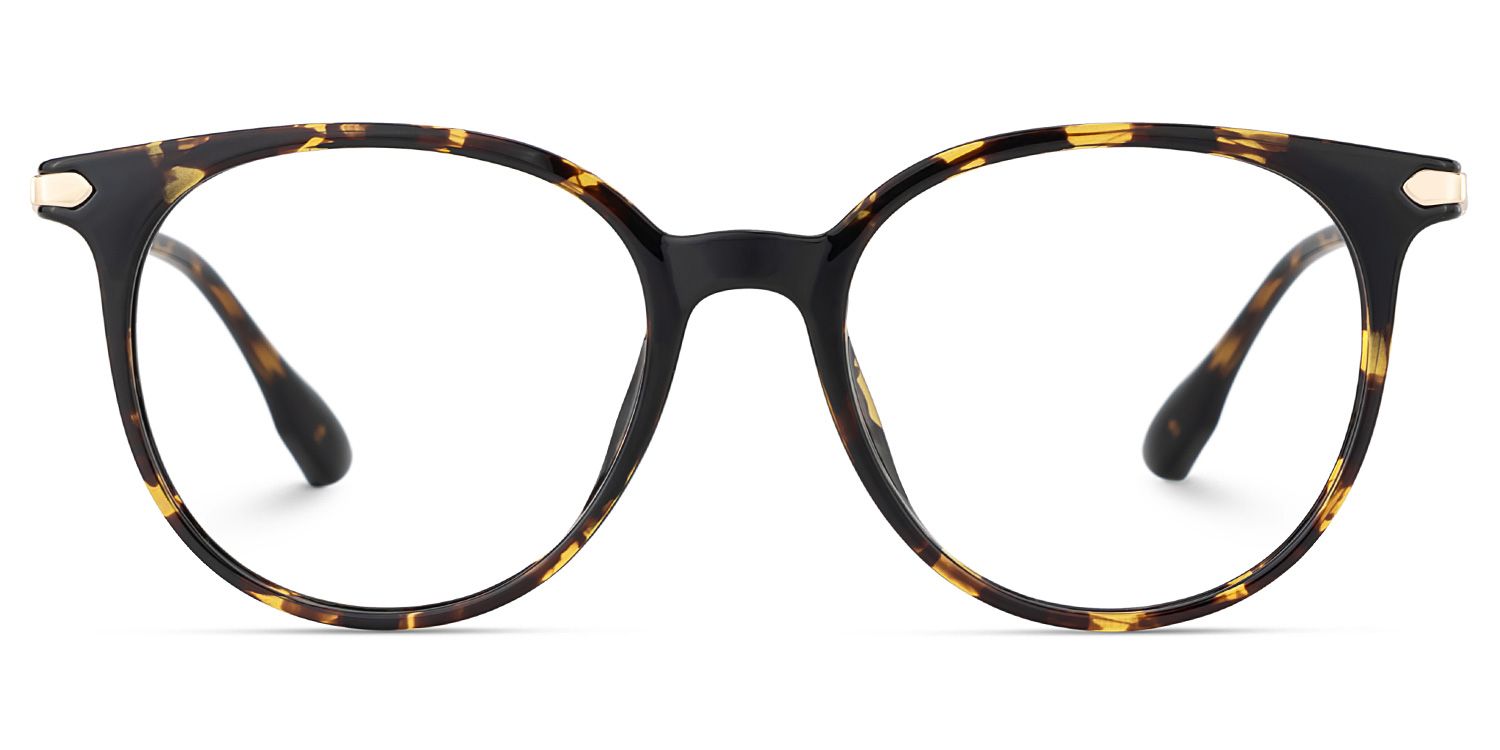 Mila Round Tortoise Frame Eyeglasses for Woman| ZEELOOL1