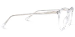 Kasey Round Clear Glasses2