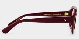 The Aviator Red Aviator Sunglasses3