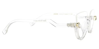 Felicia Cat Eye Crystal Glasses (Z-shaped Arms)3