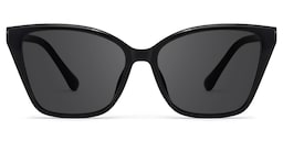 Sienna Butterfly Black Glassess0