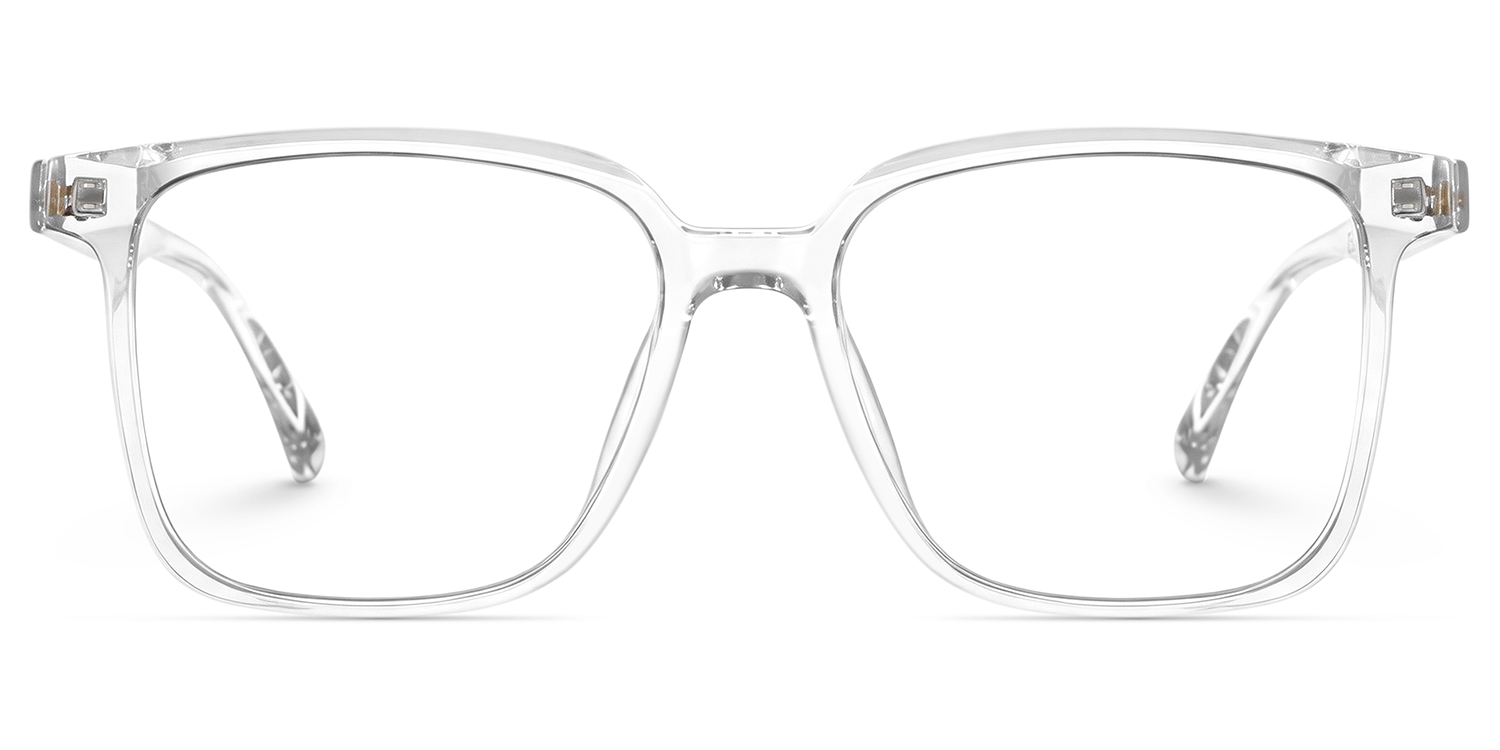 Contreras Square Clear TR90 Frame Glasses | ZEELOOL