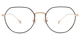 Herbert Round Black Glasses0