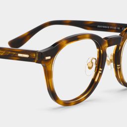 Frances Round Tortoise Glasses5