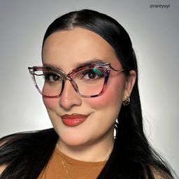 Winston Butterfly Purple-Floral Glasses4