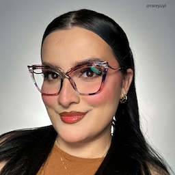 Winston Butterfly Purple-Floral Glasses4