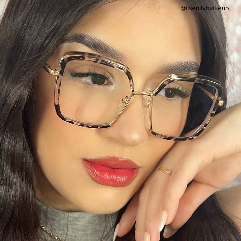 Cordaro Square Clear Tortoise Shell Glasses