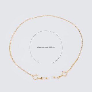 Stylish Crystal Pearl Gold Eyeglasses Chains2