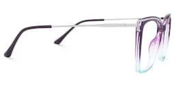 Krystle Square Purple-Blue Glasses2