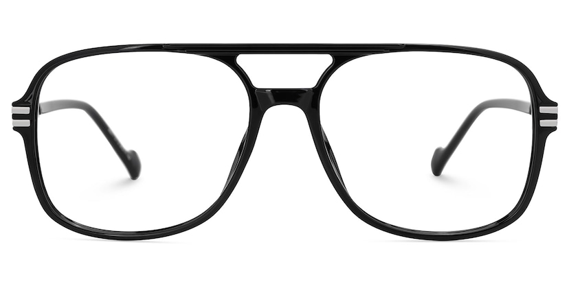 Nyawa Aviator Black Glasses