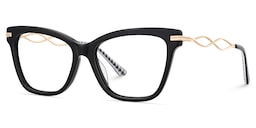 Mason Cat eye Black Glasses3