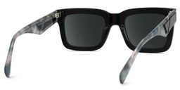 Shirmme Square Black Glasses3