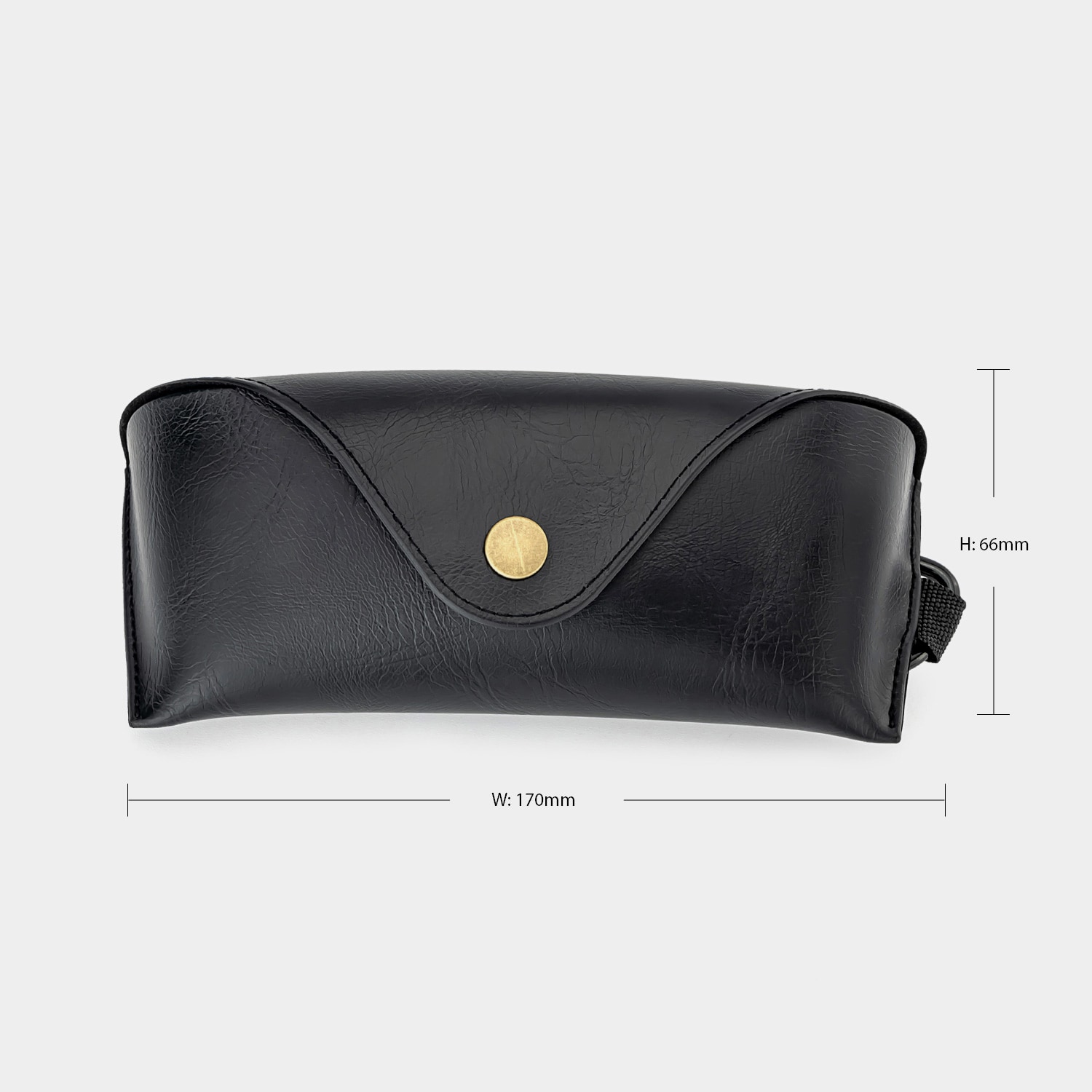 High-Quality Black Leather Eyeglass Case5