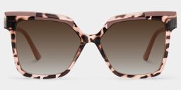 Eboney Square Tortoise Glasses0