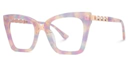 Darlyn Cateye Pink Glasses2