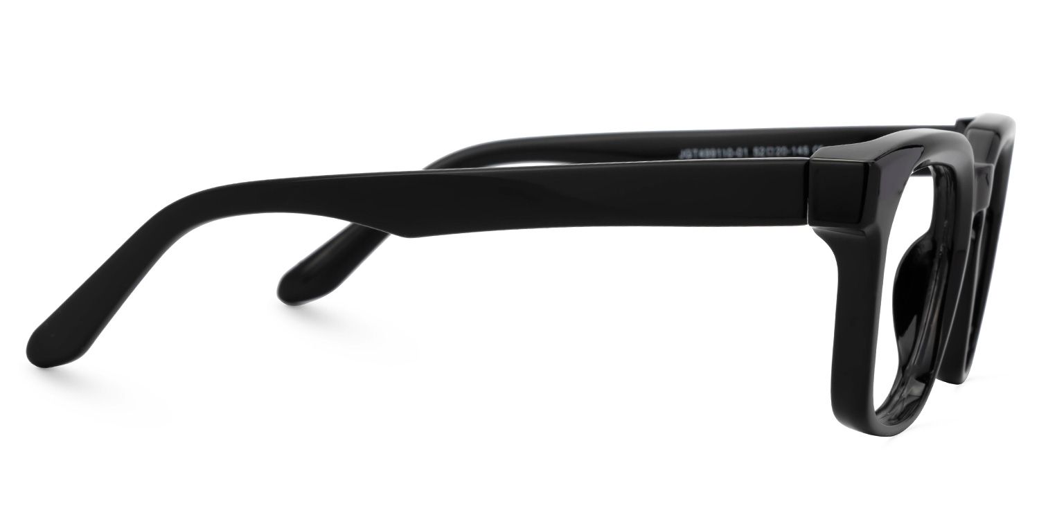 Black TR90 Square Eyeglasses- Blevins2