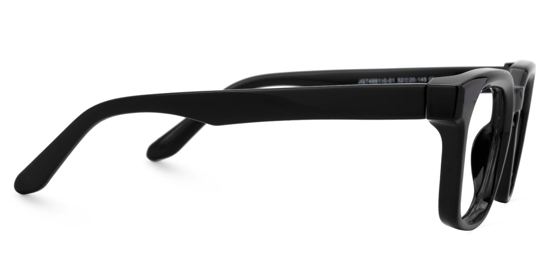 Black TR90 Square Eyeglasses- Blevins2