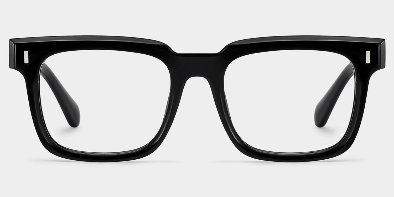 Katia Square Balck Frame Glasses Online Sale | ZEELOOL
