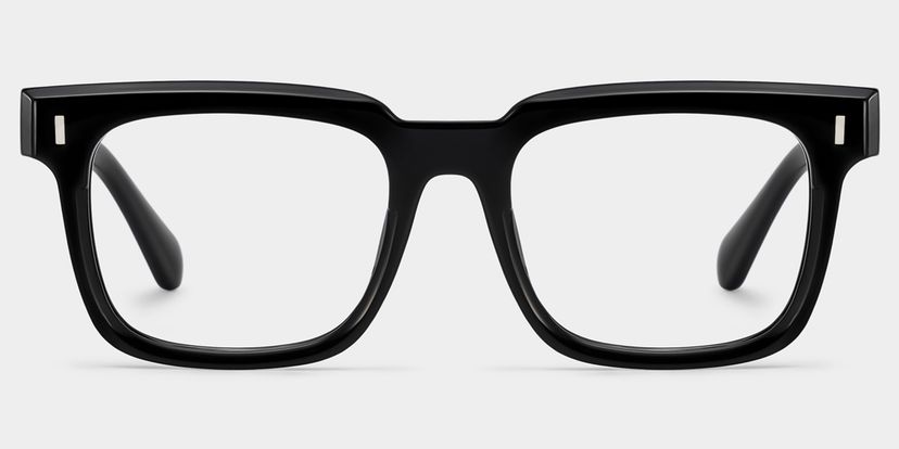 Katia Square Black Glasses