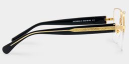 Lauren Square Gold Glasses5