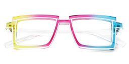 Zephyr Rectangle Colorful Glasses1