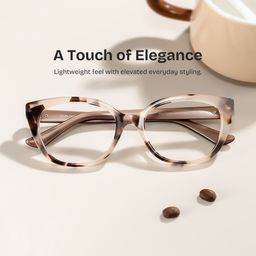Charlotte Tortoise Cat eye Glasses0