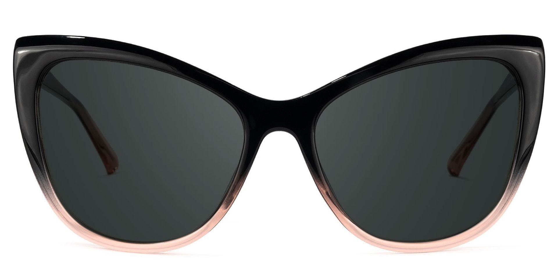 Shelby Cateye Black-Pink Sunglasses | Zeelool Glasses0