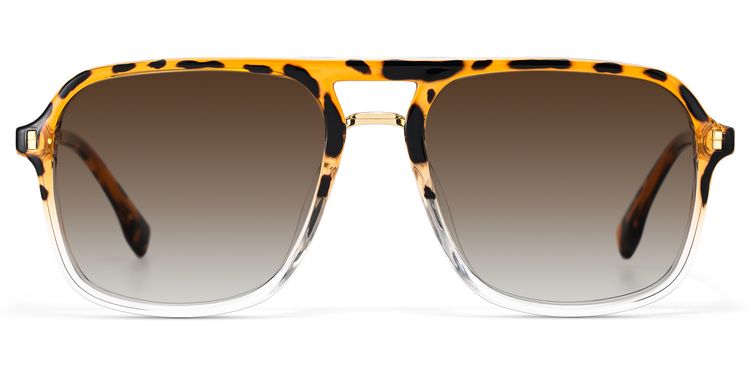Kilworth Tortoise crystal Aviator Sunglasses