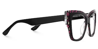 Thurman Butterfly Black Glasses3