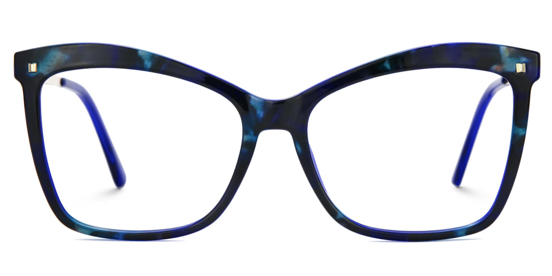 Blue-Tortoise Color for Isaebella Frame Glasses | Zeelool0