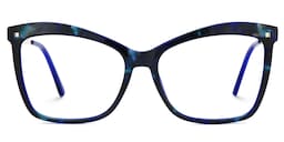 Isaebella Butterfly Blue-Tortoise Glasses0
