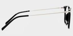 Michelle Rectangle Black Glasses3