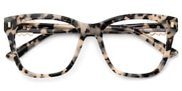 Mae Square Tortoise Glasses3