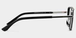 Hunter Square Black Glasses4