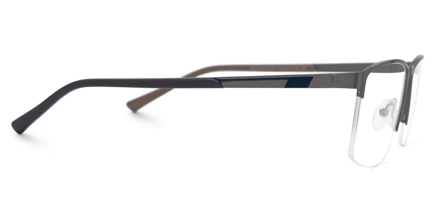 Graniela Rectangle Gray Glasses2