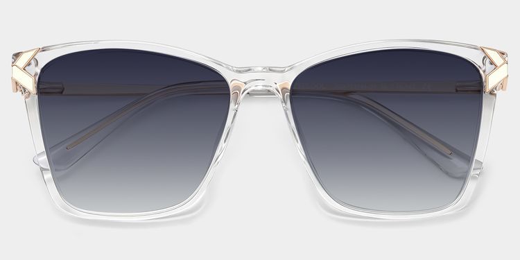 Tricee Square Clear Glasses